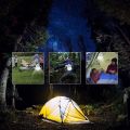 USB Rechargeable LED Emergency Lights 200W Outdoor Camping Portable Lanterns High Power Tents Lighting Flashlight Equipment Bulb. 