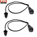 Pair For Ford Focus 2 Hatchback MK2 2004 - 2011 Rear PARCEL SHELF LOAD LUGGAGE Inner Tonneau Hatch Cover Lift String Strap Clips. 