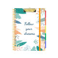 School Stationery Spiral Notebook Notebook Folder Fillable Notebook Memo Clip Board Writing Pad A4 Notebook. 