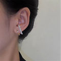 Jewelry Accessories Irregular Earrings Korean Crystal Earrings Fashion Earrings Korean Earrings U-shaped Earrings. 