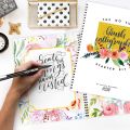 【Parchment & Lace】8Pcs Micron Line Calligraphy Pens Neelde Drawing Hand Lettering Pen Waterproof Pigment Sketch Art Markers Pen Design Supplie. 