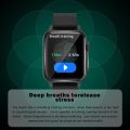 1.96 inch mart WatchFull creen Touch Health Monitoring Watch IP67 Waterproof BT Call Multi port Modes. 