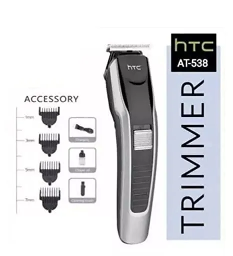 HTC%20AT-538%20Rechargeable%20Hair%20Beard%20Trimmer%20for%20Men%20Trendy%20Styler%20Stainless%20Steel%20Sharp%20Blade%20Shaver%20-%20Image%207