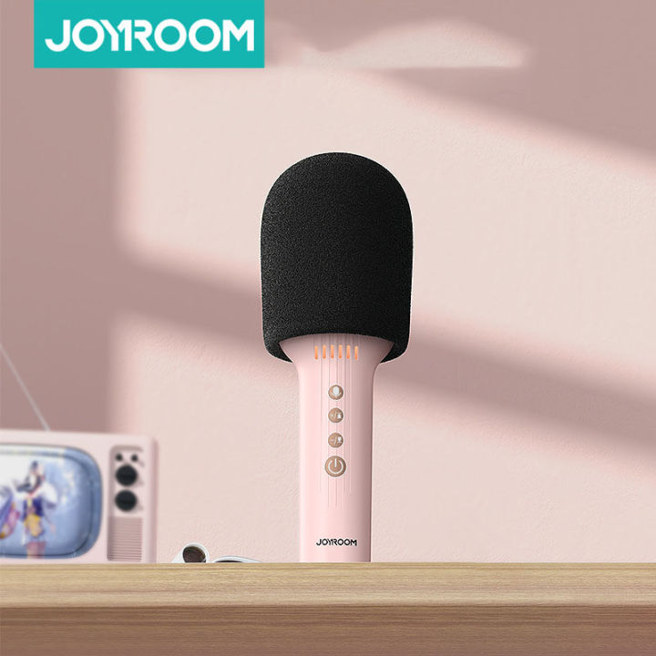 JOYROOM%20JR-MC5%20Handheld%20Microphone%20with%20Speaker%20Wireless%20Microphone%20Audio%20With%204%20Sound%20Modes%20and%208%20Hours%20Singing%20-%20Image%208