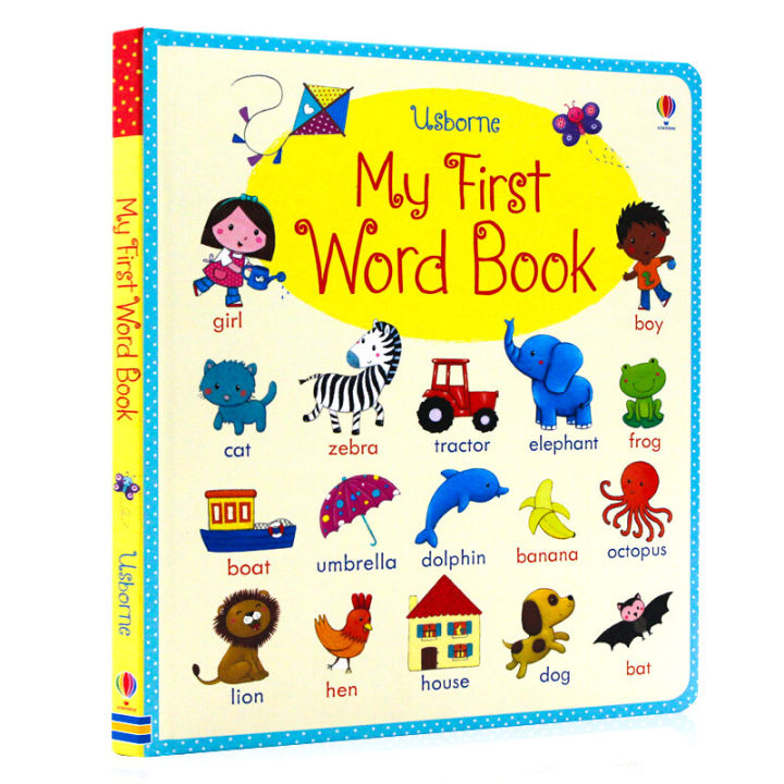 Usborne My First Word Book Word learning Board Book