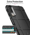 For Samsung Galaxy A7 2018/A750  Rugged Shield Shockproof Case Anti-Fall Soft Silicone TPU Full Body Protection Armor Back Cover Casing. 