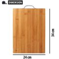 Cutting Board  Bamboo Cutting Board - Brown 26*36. 