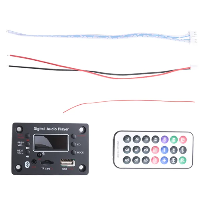Bluetooth%20Module%20Car%20Audio%20Bluetooth%20Mp3%20Decoder%20Board%20Mp3%20Decoder%20Power%20Amplifier%20Board%20External%20Microphone%20Function%20B%20-%20Image%202