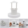 1pc Floating Mist Dispenser Ultrasonic Humidifier Generator Nebulizer Water Fountain Mini Mist Maker For Mini Fish Tank 11x13cm. 