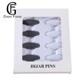 Plastic Brooch 8 Pcs Anti-slip Collar Pins for Headwrap Scarf Fixing Lightweight Durable Safety Pins for Clothing Buyers' Favorite. 