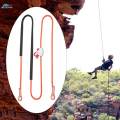 Safety Climbing Adjustable Positioning Lanyard Rope Cut Resistant Fall Protection for Arborist Tree. 