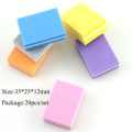 Colorful Nail Files Lime 100/180 Double Side Sanding Buffer Block Set Filer Sandpaper Nail File For UV Gel Polish Manicure Tool. 