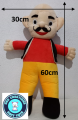 Soft Toy - Cartoon Character - Martin - Motu - Sootin Martin / Motu Patlu Cartoon - Plush Toys. 