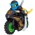 8pcs/set New Ninjagoingly Set Ninja Motorbike Bone Soldier Krazi Samukai Mini Figure Building Block Brick Compatible Toys For Children Gift. 