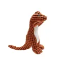 Cute Dinosaur Shaped Pet Molar Toys Bite Resistant Animal Chew Dog Squeaky Plush Toy for Puppy to Clean Teeth Pet Accessories. 