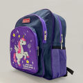 Richard Backpack - Unicorn Purple  (RB10)  School Outdoor Daily Use Student Backpack school kid bag travel back pack. 