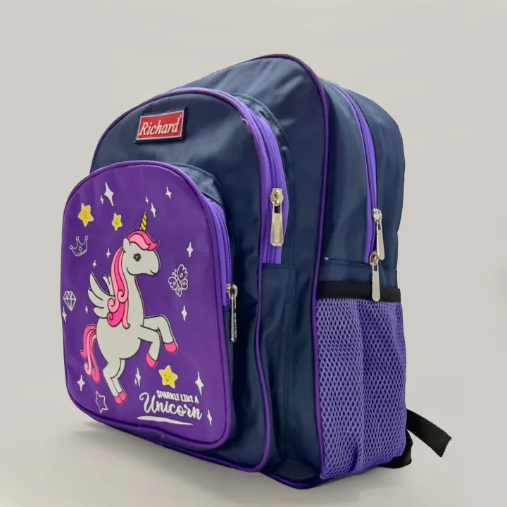 Richard%20Backpack%20-%20Unicorn%20Purple%20%20(RB10)%20%20School%20Outdoor%20Daily%20Use%20Student%20Backpack%20school%20kid%20bag%20travel%20back%20pack%20-%20Image%204