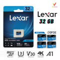 Lexar 32GB Genuine Class 10 microSD 633x (100MB/s) U1 UHS-I A1 memory card for your Mobile, Drone, Action Camera 32 GB Micro Chip SD Card. 