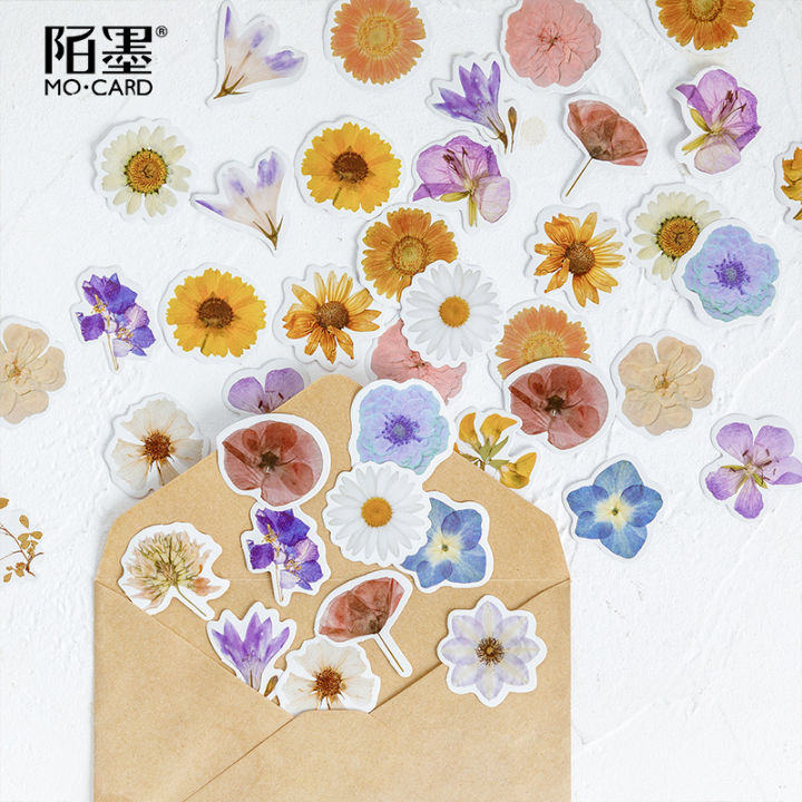 ENWEI%2046Pcs%20Flower%20Poem%20Series%20Stickers%20Paper%20Deco%20Sticker%20Scrapbooking%20Design%20Material%20Journal%20DIY%20Creative%20Stationery%20-%20Image%204