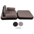 Inflatable Sofa Couch Dual Purpose Inflatable Sofa Bed Reliable Multifunction for Camping. 