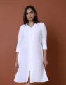 Spring & Summer Collar Shirt Dress with Buttons Down. 