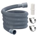 Automatic Drum Washing Machine Drain Pipe Drain Hose Fittings, 1.5 Meter. 