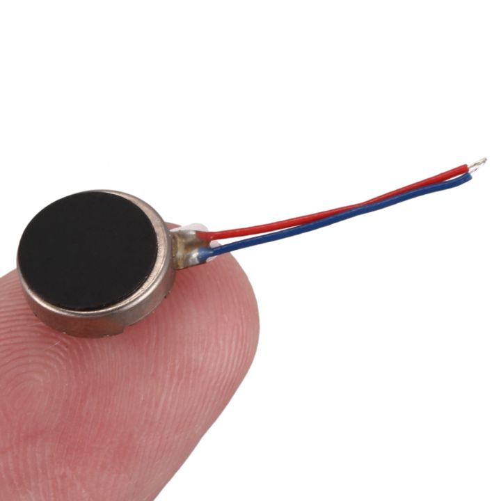 10Pcs%20DC3V/0.1A%201.5V/0.05A%2010X2.7mm%20Coin%20Mobile%20Phone%20Vibration%20Motor%20Silver%20-%20Image%206