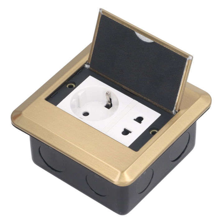 Embedded%20Floor%20Socket%20AC250V%20Wide%20Application%20PC%20Floor%20Outlet%20Full%20Sealed%20Inner%20Flame%20Retardant%20for%20Offices%20-%20Image%204