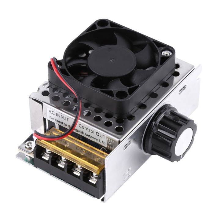 Lighting Systems 4000W SCR Voltage Regulator AC 110V-220V with Cooling ...