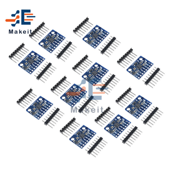 10pcs%20Gy521%20Gy-521%20Mpu6050%20Mpu-6050%20Iic%20I2c%20Interface%203%20Axis%20Analog%20Gyroscope%20Sensor%20Accelerometer%20Compatible%20Module%20For%20Arduino%20-%20Image%205