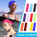 12 Colors Cotton Sweatband Sports Unisex Sweat Headband Runnning Basketball Yoga Hair Band Elastic Head Band Sport Safe Headband. 