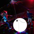 LED Trampoline Light Decor for Outdoor Patio KTV Birthday Club Play at Night. 