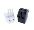 Italian Uruguay Travel Plug Adapter Type L 3 Way Multi Port Outlet Convert Au/uk/eu/ge/ .... Plug Ac100~250v 10a Black. 