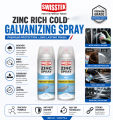 Zinc Rich Cold Galvanizing Spray. 