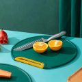 Cutting Board for Chopping, Flexible Large Plastic Cutting Boards Mats for Kitchen, Dishwasher Safe Easy Grip Handle Space Saving, Ergonomic Design, Green. 