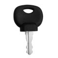 【black】 1 Piece 14607 Ignition Key Jcb Bomag Manitou Tractor SP Excavator Heavy Ignition Start Door Lock. 