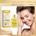 EELHOE Vitamin C Serum for Face Freckle Remover Fade Dark Spot Pigment Melanin Corrector Brighten Skin Face Moisturizing Serum. 