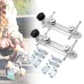 1 Pair Roller Skate Parts with Brake Head Four Base 30cm. 