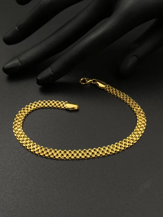 Gold%20Flat%20Bismark%20Bracelet%20Chain%20Stylish%20Golden%20Men%20Designs%20Guaranteed%20Love%20Necklace%20Plated%20Stylish%20Boy%20Design%20Gift%20TR-MB%20-%20Image%204