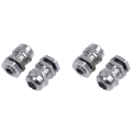 4 Pieces M8 Waterproof Disengagement Cable Gland for 2-5mm Cable Wire. 