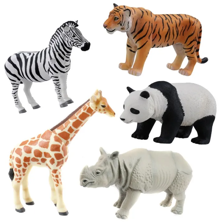TAKARA%20TOMY%20Ania%20AS%20Series%20Hippo%20Lion%20Tiger%20Elephant%20Gorilla%20Penguin%20Panda%20Giraffe%20Animal%20Model%20for%20Children%20-%20Image%206