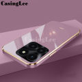 For Honor X6A case Soft Silicone Plating Electroplate Emerald Green Shining Clear Cover For Honor X6A Back Cover Phone Cases. 
