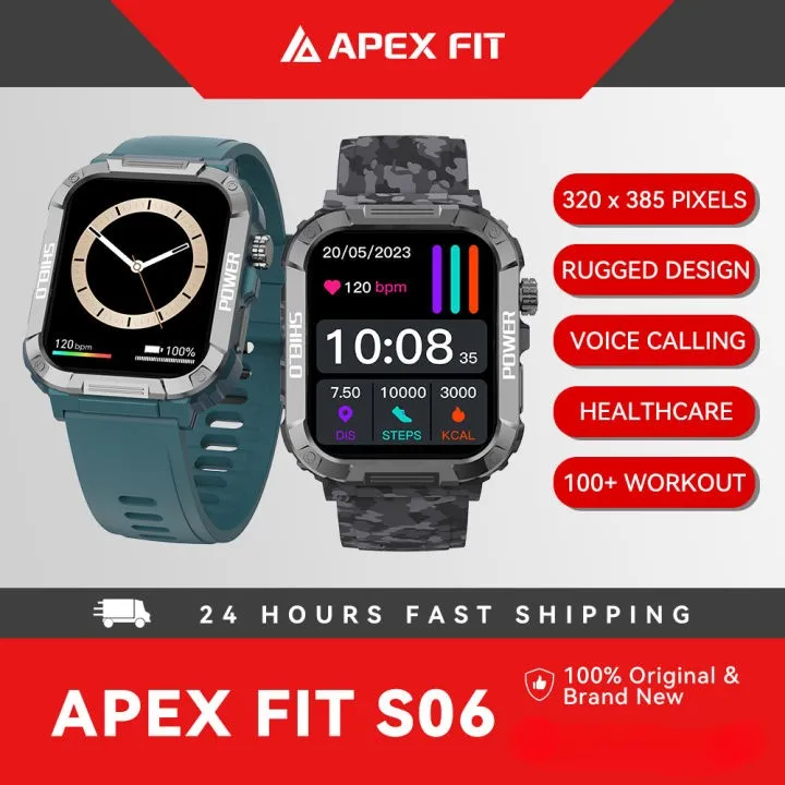 Apex%20Fit%20Sport%20S06%20Smartwatch%201.91''%20Full%20Touch%20Screen%20BT%20Call%20Outdoor%20Fitness%20Tracker%20Smart%20Watch%20With%20IP68%20Waterproof%20-%20Image%202