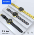 Haino Teko G10 Max Smart Watch Bluetooth Calling with 3 straps. 