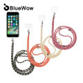 【ZOSR】BlueWow Universal Phone Lanyard Card Fixed  Shell Colorful Neck Cord Anti-lost Lanyard Strap Phone Safety Tether Adjustable SJP-GS. 