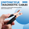 JAERBEE Motorcycle Diagnostic OBD2 Scanner Adapter Cable for Power Clamp/ Battery Test(16/17) Connector. 