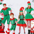 Girls Elf Costume Festive Santa Helper Attire Adult Christmas Costume Christmas Elf Costume Xmas Fancy Dress. 