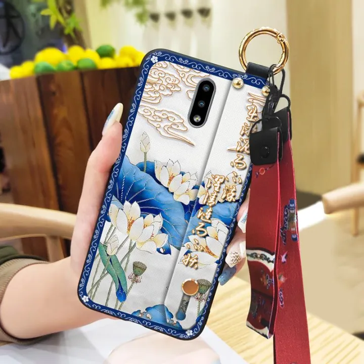 Soft%20case%20Kickstand%20Phone%20Case%20For%20Nokia%202.3%20Phone%20Holder%20ring%20Lanyard%20Chinese%20style%20Silicone%20Wrist%20Strap%20old%20lady%20-%20Image%2010