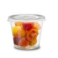 10pcs 1000ml Disposable Container Plastic Clear Cup With Lid For Storage Sauce, Jelly, Yogurt, Mousse Cups & Bowls. 