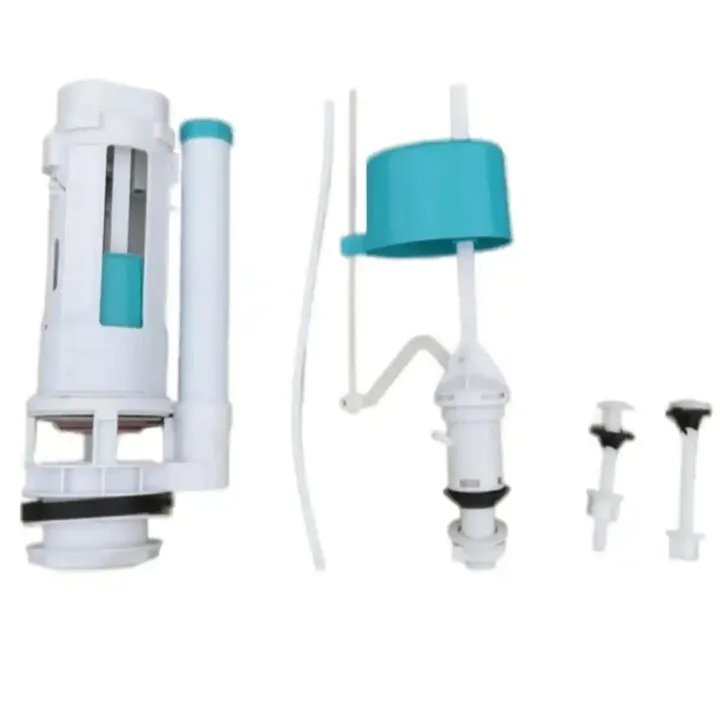 Dual Flush Cistern Fittings Full Set Flush System Toilet Cistern Repair Kit Commode Bathroom
